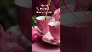 Guten Morgen☕️Sonnenschein ☀️Ein lieber Gruß für gute Laune liebegrüße gutenmorgen shortsvideo [upl. by Sukcirdor6]