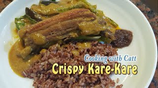 Very EASY Crispy KareKare  HungreeCatt Cooks [upl. by Nettirb153]