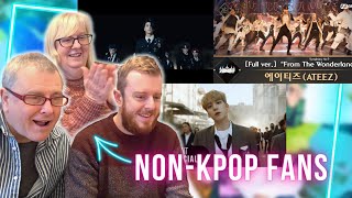 British Family Reacts to ATEEZ  Wonderland The Real  Kingdom Performance  NonKpop Fans React [upl. by Onid849]