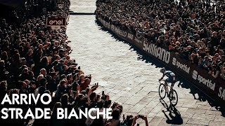 Strade Bianche 2019  lArrivo con BampB Hotels 3 [upl. by Eelan647]