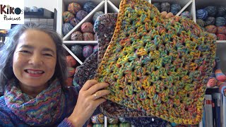 Kikos Podcast Folge 207  3 riesengroße Granny Squares [upl. by Aneis]