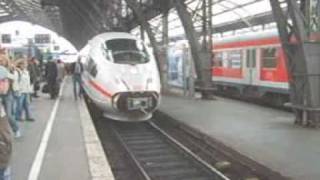 ICE 3 High speed train Coupling Procedure Railroad Railway [upl. by Latin]