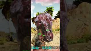 RETO 3 MATAR un TITANOSAURIO con un CARNO en ARK SURVIVAL ASCENDED arkascended arkespañol ark [upl. by Ennairoc]