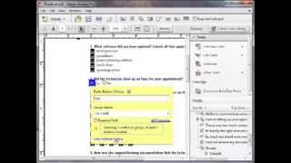 How to Create Fillable Forms in Acrobat Pro XI [upl. by Eunice]