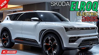 FIRST LOOK 2025 SKODA ELROQ ELECTRIC SUV  The Future of Driving [upl. by Hootman346]