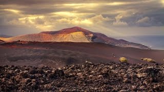 Mount Timanfaya Volcano in Lanzarote Canary Islands Spain Full HD Visit [upl. by Francyne]