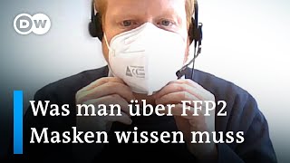 Aerosolforscher zu FFP2Masken Wovor schützen sie Was muss man beachten [upl. by Dranik]