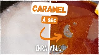 Réaliser un caramel à sec inratable [upl. by Tala442]