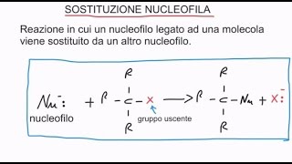 CORSO DI CHIMICA ORGANICA  LEZIONE 45 DI 61  REAZIONI DEGLI ALOGENURI ALCHILICI [upl. by Buchheim]