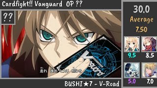 Top 16 Cardfight Vanguard Openings【Group Rank】feat ShikiMura ZERO Lenham [upl. by Erdreid]