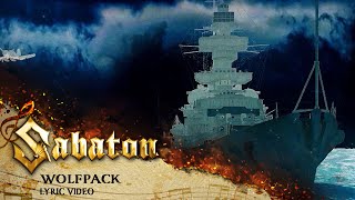 SABATON  Wolfpack Official Lyric Video [upl. by Nymzaj]