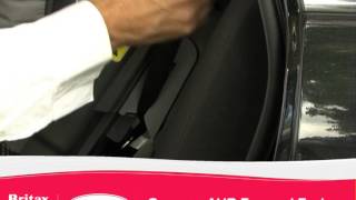 Britax SafenSound Compaq AHR How To Install ForwardFacing Car Seat [upl. by Rhoads421]