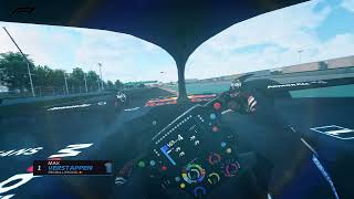 F1 VISOR CAM  Max Verstappens 2024 Chinese Grand Prix Pole Lap Through Visor Cam  assettocorsa [upl. by Canning757]