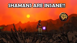 Why Alliance HATES Shamans ⚡️Elemental Shaman 50 Low LvL World PVP  WoW Classic Era [upl. by Loziram]