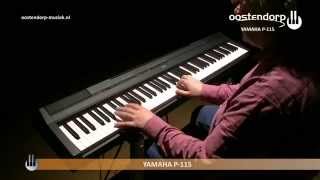 Yamaha P115 Digitale Piano  Sounddemo [upl. by Ferguson]