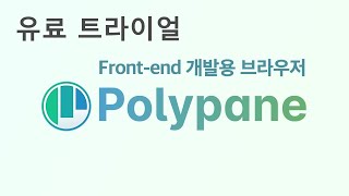 유료 기간 제한 트라이얼 Polypane 프론트엔드 개발용 웹브라우저  Web Browser for Frontend Developers [upl. by Mcclary914]