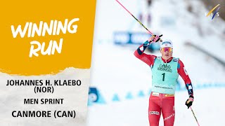 Klaebo triumphs to reach 75 World Cup wins  FIS Cross Country World Cup 2324 [upl. by Inuat900]