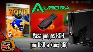 Como pasar juegos de USB a Disco duro de Xbox con RGH [upl. by Atinreb205]