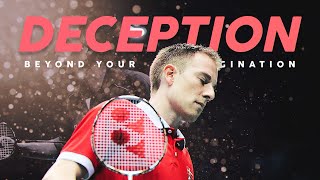 Badminton Deception  Most Unpredictable Shots in this Sports [upl. by Ailec]