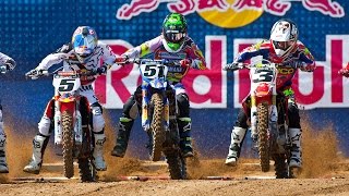 2015 GoPro Hangtown Motocross Classic Race Highlights [upl. by Royo290]