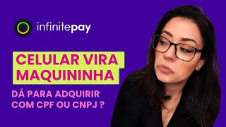 Celular vira maquininha InfinitePay SAIBA o que MUDOU e como funciona InfiniteTap [upl. by Milka427]