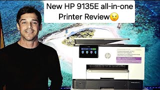 NEW Hp 9135e OfficeJet Pro allinone Printer Review Unboxed setup features specs performance ampmore😉 [upl. by Yajet]