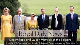 Royals From Belgium Luxembourg and Liechtenstein Attend a Summit in Brussels And More Royal News [upl. by Asiruam]