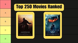 IMDb Top 250 Movies Tier List Part 1 [upl. by Torrin]