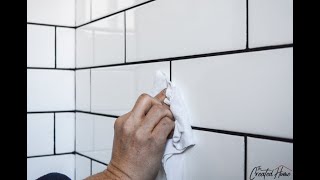 How to Grout Tile A Beginners Guide [upl. by Jacquenetta946]