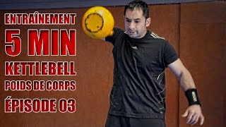 Kettlebell  Entraînement EXPRESS 5 min  Épisode 3  FRANCE KETTLEBELL [upl. by Steinway]