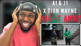 A1 x J1  Night Away Dance ft Tion Wayne Official Video 4EB Reaction [upl. by Etnovahs637]