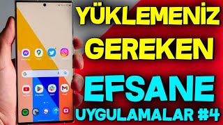 Telefona Yüklemeniz Gereken Efsane Android Uygulamaları 4 OCAK 2024 BAYILACAKSINIZ [upl. by Trula16]