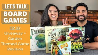 Lets Talk Board Games 18  Conquest Princess GardenThemed Games  GIVEAWAY [upl. by Laroy46]