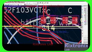 STM32F103VCT6 Dev PCB Kicad P350 [upl. by Narmi696]