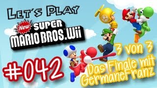 042 Lets Play Super Mario BrosWii Deutsch HD  Finale 33  Gastauftritt Dabster [upl. by Pendleton]