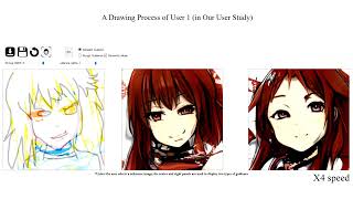 AniFaceDrawing Anime Portrait Exploration during Your Sketching SIGGRAPH 2023 [upl. by Isle588]