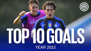 BEST MOMENTS 2022  TOP 10 GOALS UNDER 19 ⚽⚫🔵 [upl. by Mayman]