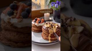 Healthy Oatmeal Pancake pancakes quickandhealthy recipe healthyfood food viralvideo [upl. by Libre]