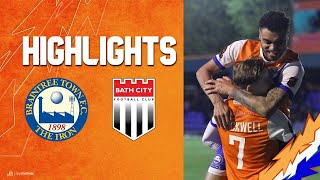 PLAYOFF HIGHLIGHTS  Braintree Town vs Bath City  230424 [upl. by Koralle77]