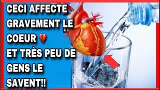 Ne le faites jamais 💔 Saviezvous quune CRISE CARDIAQUE est liée à votre consommation deau [upl. by Airretal]