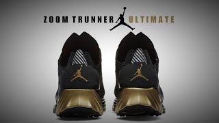 JORDAN Zoom Trunner Ultimate Black Gold DETAILED LOOK  RELEASE INFO DESCRIPTION jumpman [upl. by Lauralee787]