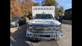 2019 Chevy Silverado 3500 HD 4x4 Type 1 Ambulance For Sale [upl. by Elset]