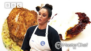 Vicky Pattisons Excellent TwoCourse Meal  MasterChef UK [upl. by Alica420]