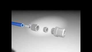 How to Mounting Serto coupling on PU Tubing [upl. by Morville]