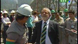 Lula inaugura usina termelécrica em Cubatão SP [upl. by Haley332]