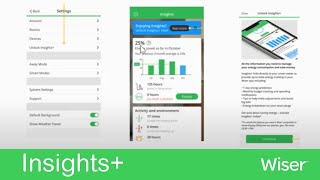 How to use the Wiser App with Insights Plus [upl. by Onitnatsnoc]