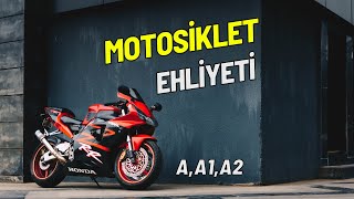 Motosiklet Ehliyeti Nasıl Alınır AA1A2 [upl. by Domenic]