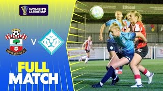 Full Match Southampton v London City Lionesses  Womens League Cup 202425 [upl. by Blanding809]