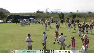 FADEMAC  Transmisión en Vivo  Raiders vs Mandriles  Categoría Juvenil U [upl. by Etnud]