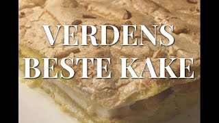 VERDENS BESTE KAKE Norwegian cake  CookingwithSoso [upl. by Lesli395]